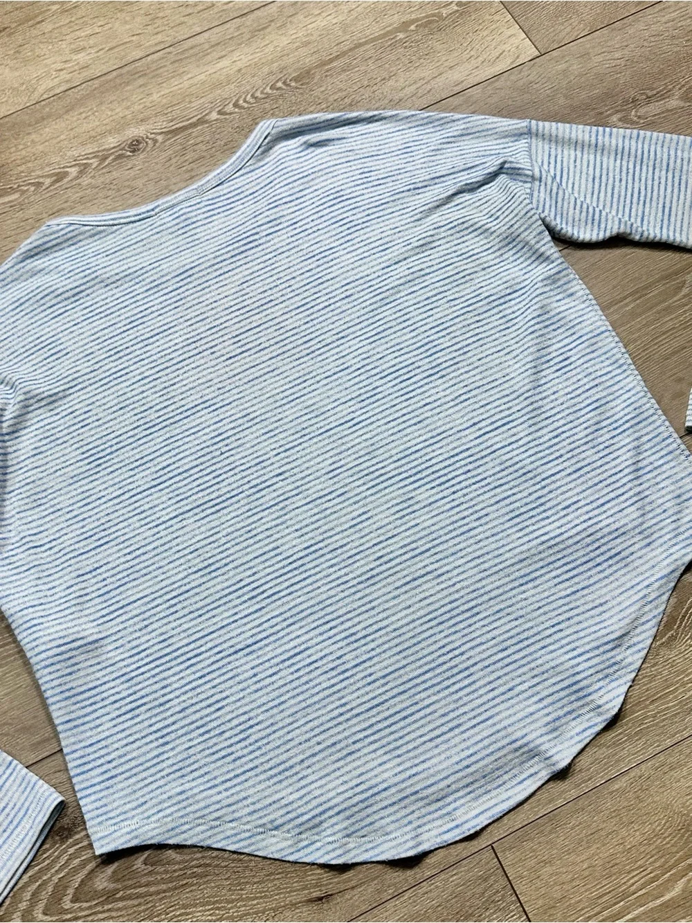 Rag & Bone Knit Striped Long Sleeve Shirt